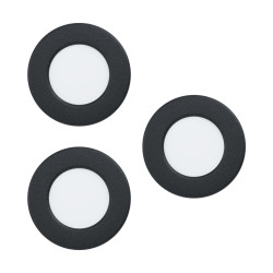 Комплект из 3х встраиваемых светильников светодиодных Fueva 5 99146