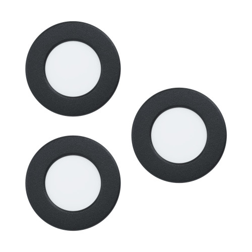 Комплект из 3х встраиваемых светильников светодиодных Fueva 5 99146