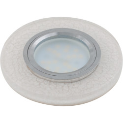 Встраиваемый светильник со светодиодной подсветкой Luciole DLS-L104 GU5.3 CHROME/WHITE