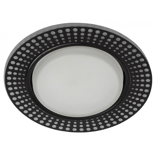 Встраиваемый светильник с LED подсветкой DK LD29 WH/BK