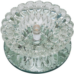 Встраиваемый светильник Fiore DLS-F124 G4 GLASSY/CLEAR