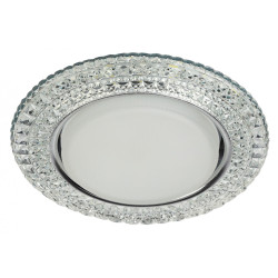 Встраиваемый светильник с LED подсветкой DK LD26 SL/WH