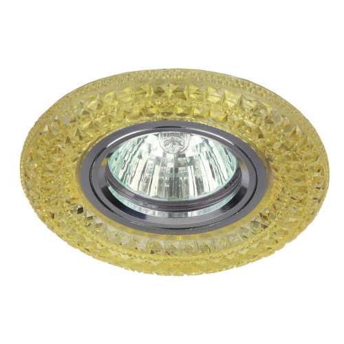 Встраиваемый светильник с LED подсветкой DK LD3 YL/WH