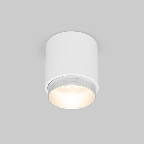 Накладной светильник 10W белый/серебро Elektrostandard Cors 25032/LED
