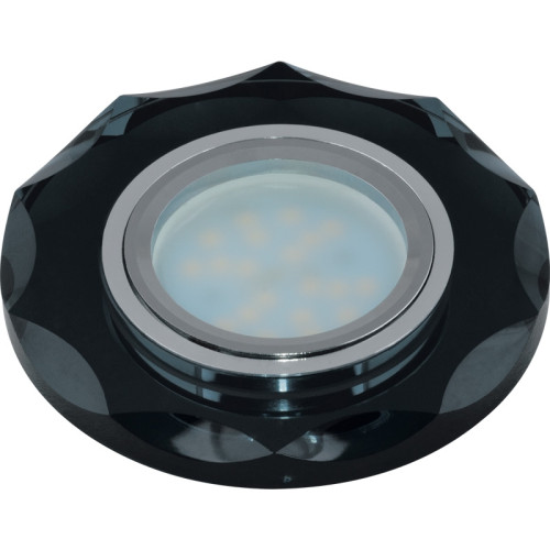 Встраиваемый светильник Peonia DLS-P105 GU5.3 CHROME/BLACK