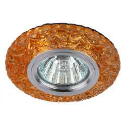 Встраиваемый светильник с LED подсветкой DK LD4 TEA/WH