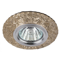 Встраиваемый светильник с LED подсветкой DK LD4 CHP/WH