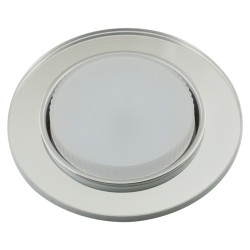 Встраиваемый светильник со светодиодной подсветкой Luciole DLS-L159 GX53 CHROME/GLASSY