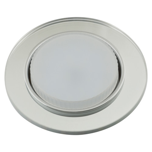 Встраиваемый светильник со светодиодной подсветкой Luciole DLS-L159 GX53 CHROME/GLASSY