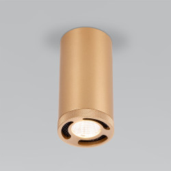 Накладной светильник 9W 4200K золото Elektrostandard Lead 25033/LED