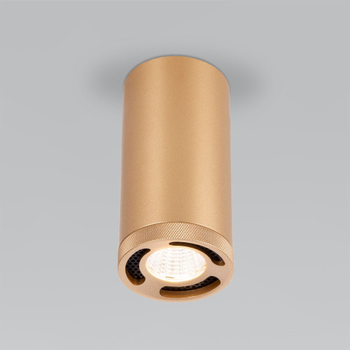 Накладной светильник 9W 4200K золото Elektrostandard Lead 25033/LED