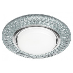 Встраиваемый светильник с LED подсветкой DK LD23 SL/WH
