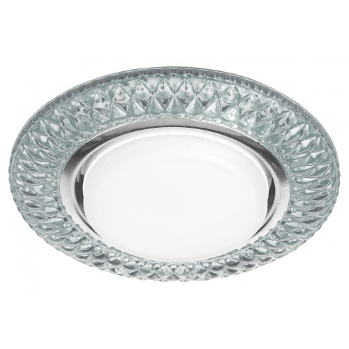 Встраиваемый светильник с LED подсветкой DK LD23 SL/WH