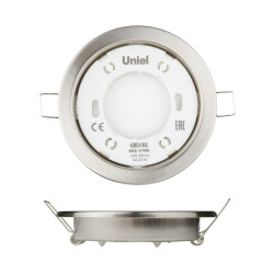 Встраиваемый светильник GX53/H2 NICKEL 10 PROM