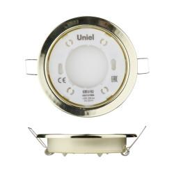 Встраиваемый светильник GX53/H2 GOLD 10 PROM