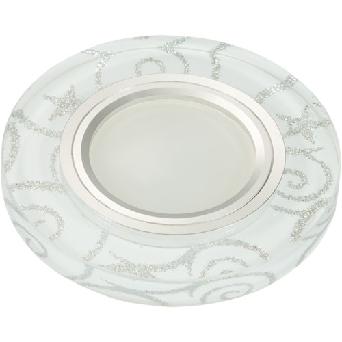 Встраиваемый светильник со светодиодной подсветкой Luciole DLS-L202 GU5.3 CHROME/WHITE