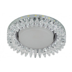 Встраиваемый светильник с LED подсветкой DK LD20 SL/WH