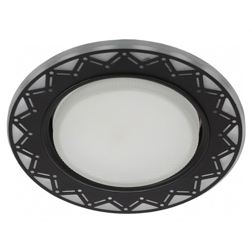Встраиваемый светильник с LED подсветкой DK LD27 WH/BK