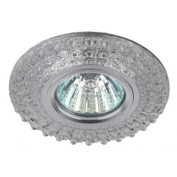 Встраиваемый светильник с LED подсветкой DK LD2 SL/WH