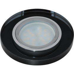 Встраиваемый светильник Peonia DLS-P106 GU5.3 CHROME/BLACK
