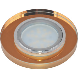 Встраиваемый светильник Peonia DLS-P106 GU5.3 CHROME/BRONZE
