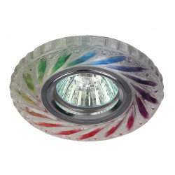Встраиваемый светильник с LED подсветкой DK LD13 SL RGB/WH