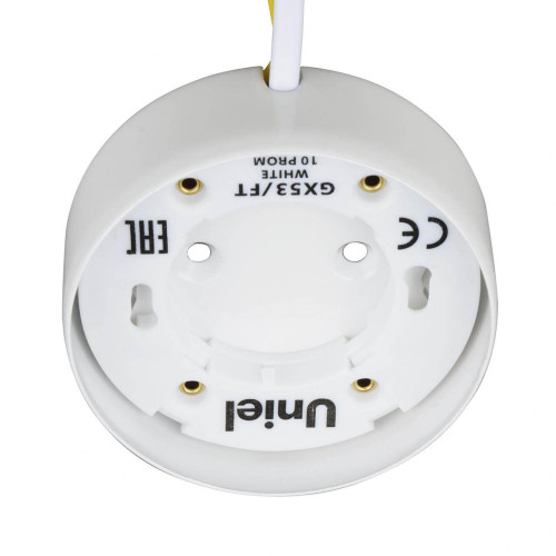Накладной светильник GX53/FT WHITE 10 PROM