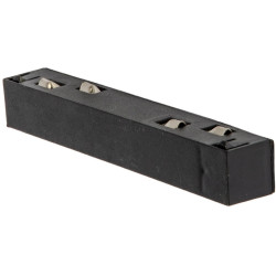 Коннектор для магнитных шинопроводов 35мм. прямой, внутренний. UBX-MM11/35 BLACK
