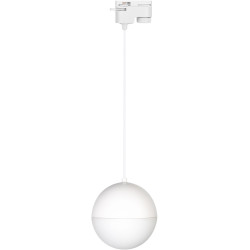 Трековый светильник светодиодный LGD-EMISFERO-TRACK-HANG-2TR-R150-11W Day4000 (WH, 170 deg, 230V) (Arlight, IP20 Металл, 3 года) 035945