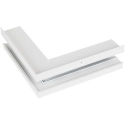 Коннектор угловой MAG-CON-4560-F-L90-EXT (WH, внешний) (Arlight, IP20 Металл, 3 года) 027013