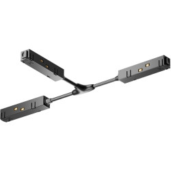 Коннектор питания Т-образный Maytoni Accessories for tracks Gravity TRA004CWT-22B
