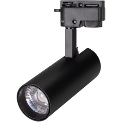Трековый светильник светодиодный LGD-GERA-2TR-R55-10W Day4000 (BK, 24 deg, 230V) (Arlight, IP20 Металл, 5 лет) 025937(1)