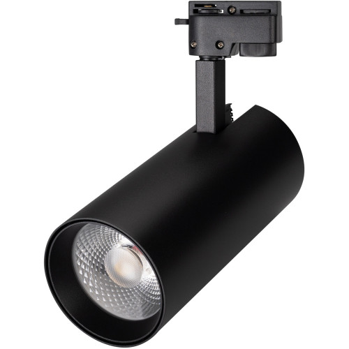 Трековый светильник светодиодный LGD-GERA-2TR-R90-30W Day4000 (BK, 24 deg, 230V) (Arlight, IP20 Металл, 5 лет) 025949(1)