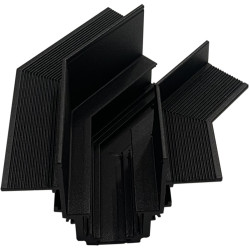 Угол-соединитель 135° Gravity встраиваемый черный Accessories for tracks Gravity TRA010CLO-42B