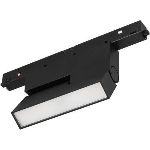 Трековый светильник светодиодный MAG-ORIENT-FLAT-FOLD-S195-6W Day4000 (BK, 80 deg, 48V) (Arlight, IP20 Металл, 3 года) 034657(1)