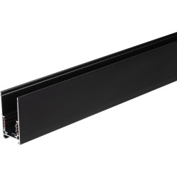 Магнитный трековый шинопровод Nova TRM-S20-100-B накладной 1м 48V черный Б0054838