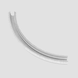 Коннектор радиусный R300 Exility встраиваемый белый Accessories for tracks Exility TRA044-angle-W