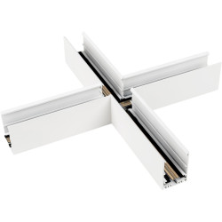 Коннектор крестовой MAG-CON-4563-X90 (WH) (Arlight, IP20 Металл, 3 года) 026930