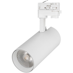 Трековый светильник светодиодный LGD-GERA-4TR-R90-30W Day4000 (WH, 24 deg, 230V) (Arlight, IP20 Металл, 5 лет) 024596(2)