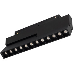 Трековый светильник светодиодный MAG-ORIENT-LASER-FOLD-S230-12W Warm3000 (BK, 30 deg, 48V) (Arlight, IP20 Металл, 3 года) 034643(1)