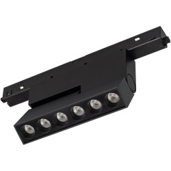 Трековый светильник светодиодный MAG-ORIENT-LASER-FOLD-S195-6W Warm3000 (BK, 30 deg, 48V) (Arlight, IP20 Металл, 3 года) 034629(1)