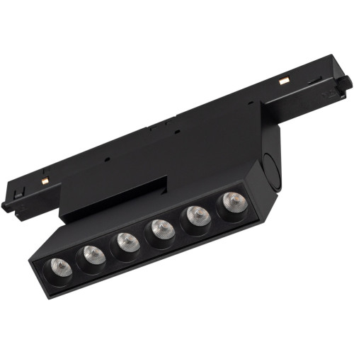 Трековый светильник светодиодный MAG-ORIENT-LASER-FOLD-S195-6W Warm3000 (BK, 30 deg, 48V) (Arlight, IP20 Металл, 3 года) 034629(1)
