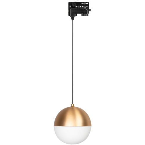 Трековый светильник светодиодный LGD-EMISFERO-TRACK-HANG-4TR-R150-11W Warm3000 (GD, 170 deg, 230V) (Arlight, IP20 Металл, 3 года) 035940