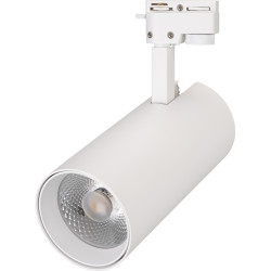 Трековый светильник светодиодный LGD-GERA-2TR-R90-30W Day4000 (WH, 24 deg, 230V) (Arlight, IP20 Металл, 5 лет) 025930(1)