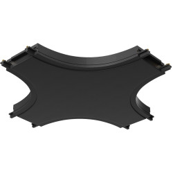 Коннектор питания X-образный Radity Maytoni Accessories for tracks Radity TRA084CX-11B