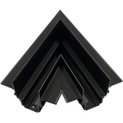 Угол-соединитель 45° Gravity встраиваемый черный Accessories for tracks Gravity TRA010CLS-42B