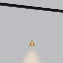 Трековый светильник магнитный 5W 4200K Event (латунь) Elektrostandard Slim Magnetic 85039/01