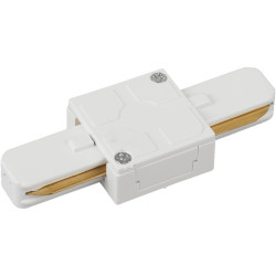 Коннектор прямой TR7-C 2W I WH для однофазного шинопровода белый Б0032176