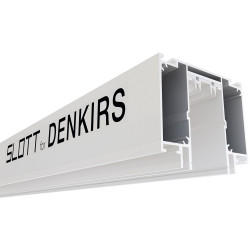 Профиль-трек Denkirs Smart Slott TR2014-WH, для натяжных потолков, 2 м, алюминий, белый