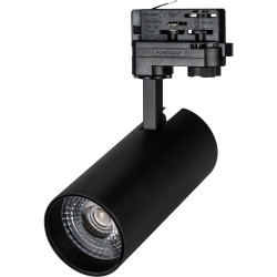 Трековый светильник светодиодный LGD-GERA-4TR-R74-20W Day4000 (BK, 24 deg, 230V) (Arlight, IP20 Металл, 5 лет) 024624(1)